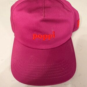 Poppi Pink Logo Baseball Cap